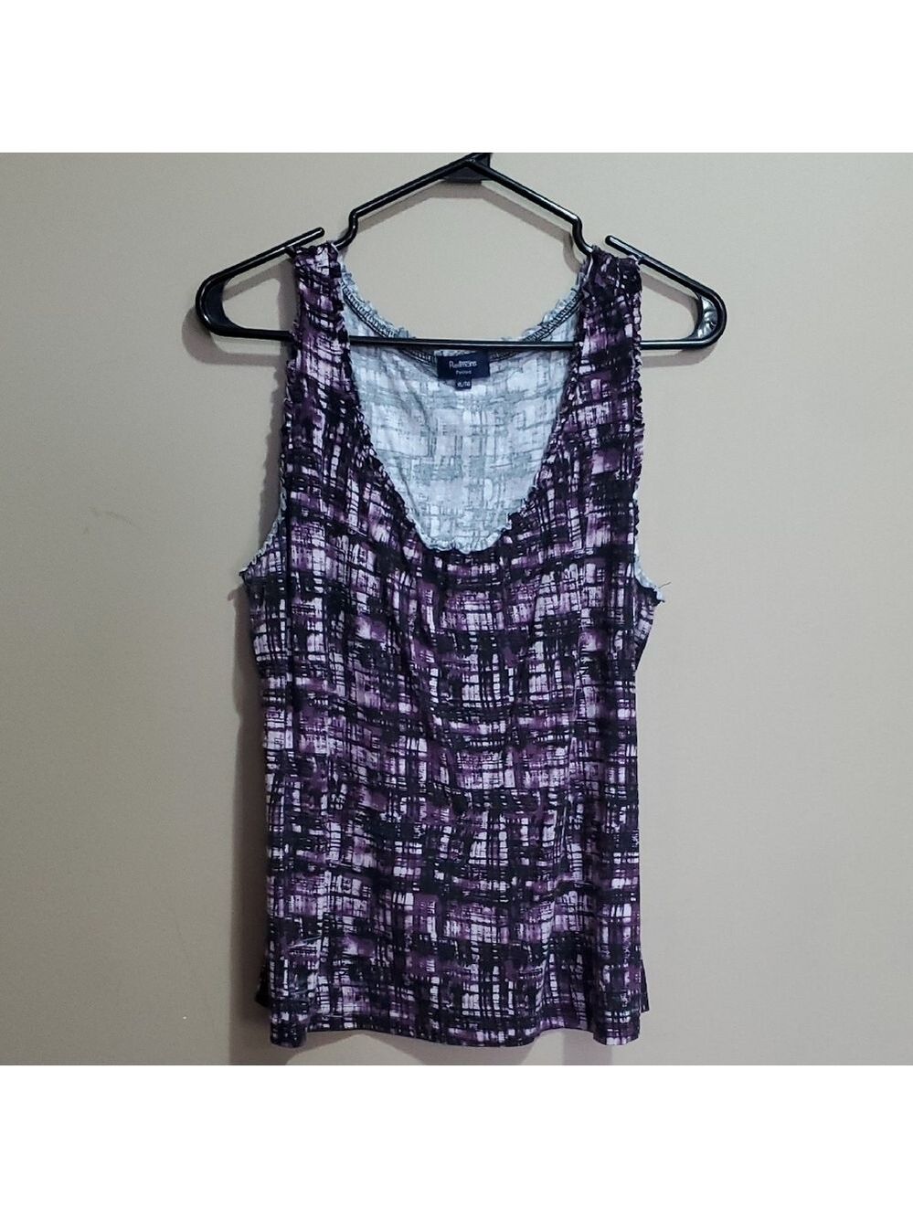 💥HOST PICK💥Reitmans Purple Patterned Women's Top Size Xl Petite
